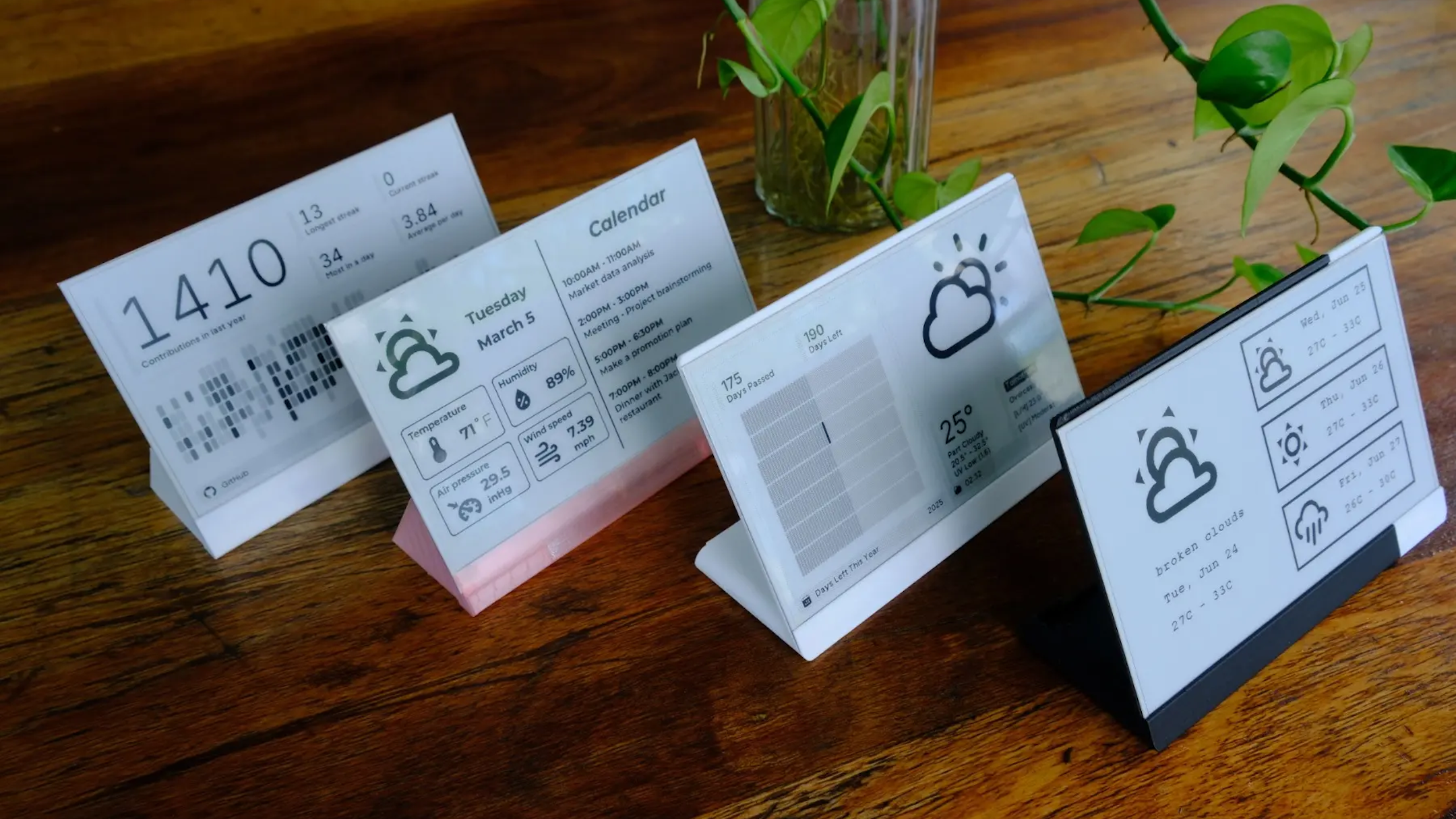 3 cool projects that combine e-ink displays with Home Assistant