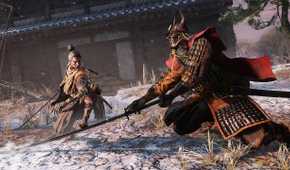 Screenshot from the game Sekiro: Shadows Die Twice.