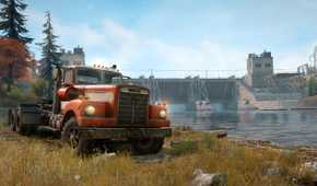 snowrunner-red-truck-dam