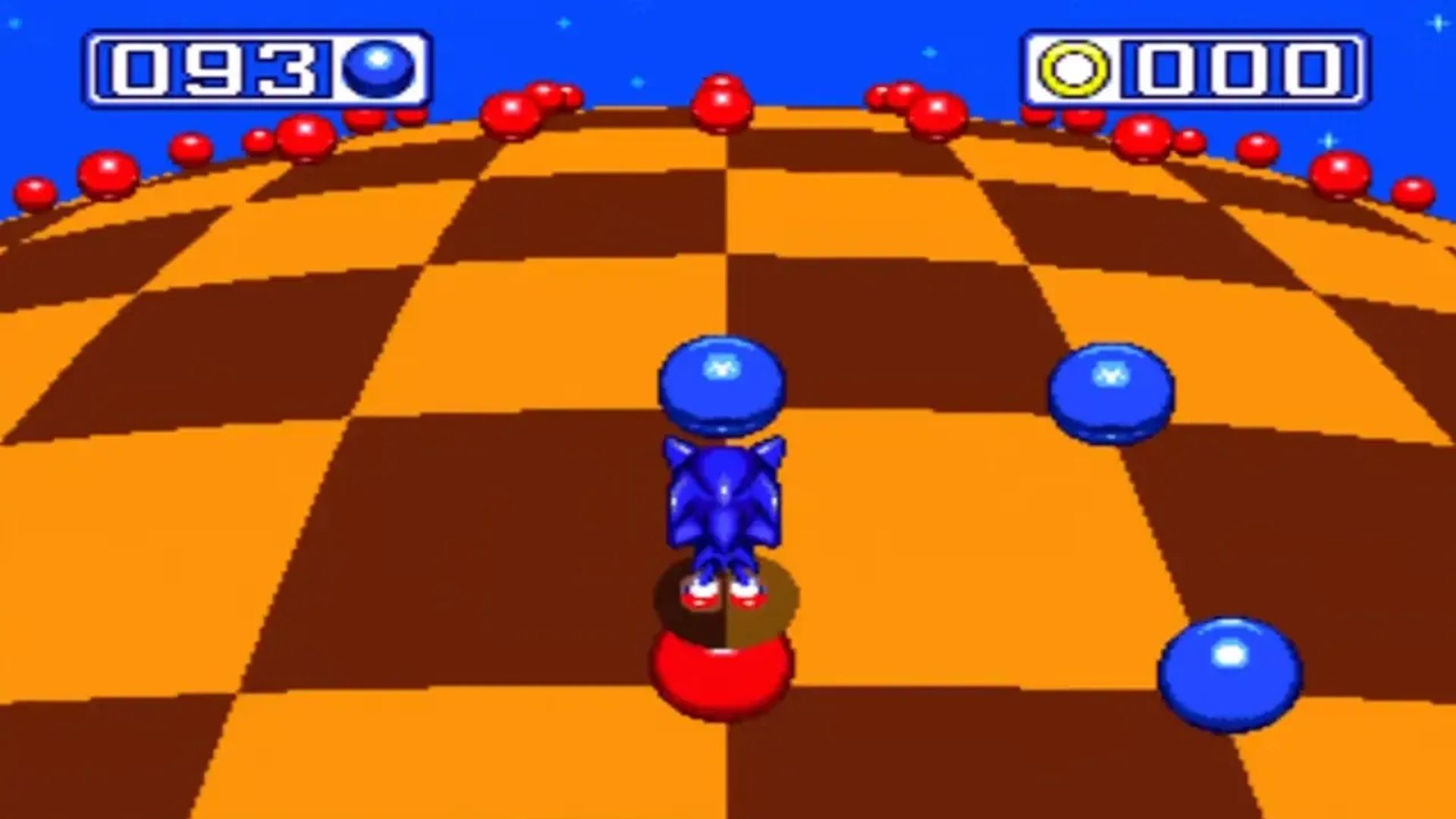 A screenshot of gameplay from Sonic the Hedgehog 3