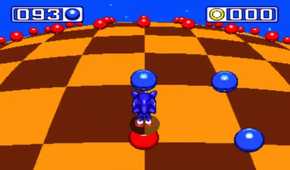 A screenshot of gameplay from Sonic the Hedgehog 3