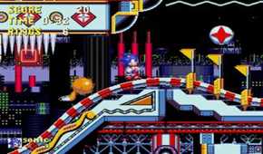 A screenshot of gameplay from Sonic the Hedgehog 3