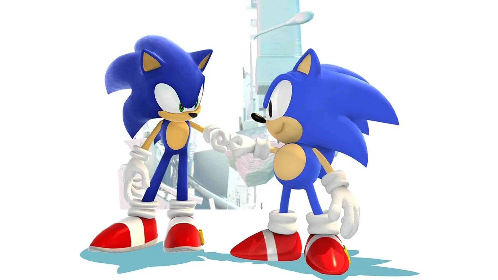 A screenshot of gameplay from Sonic Generations
