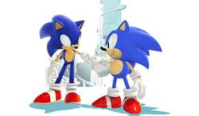 A screenshot of gameplay from Sonic Generations