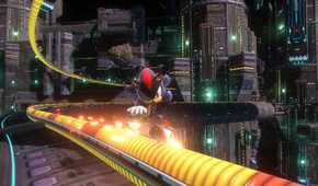 A screenshot of gameplay from Sonic X Shadow Generations