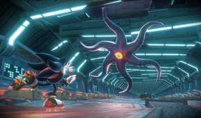 A screenshot of gameplay from Sonic X Shadow Generations