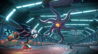 A screenshot of gameplay from Sonic X Shadow Generations