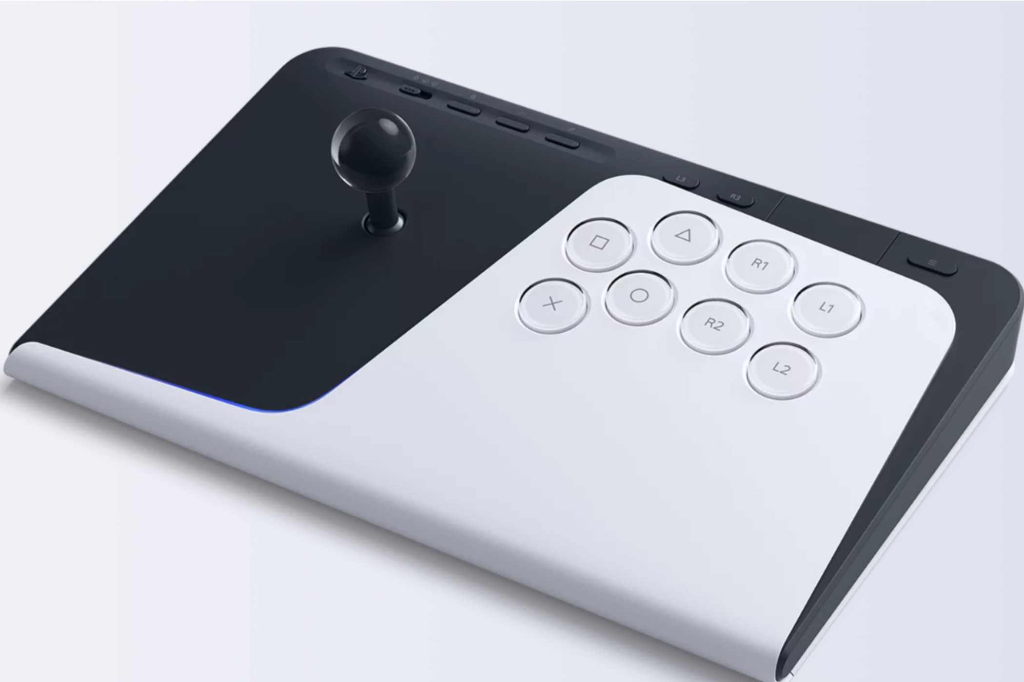 The Sony Flexstrike fight stick.