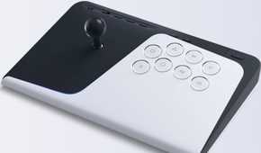 The Sony Flexstrike fight stick.