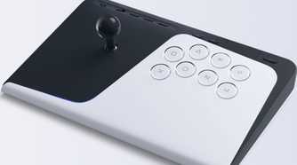 The Sony Flexstrike fight stick.