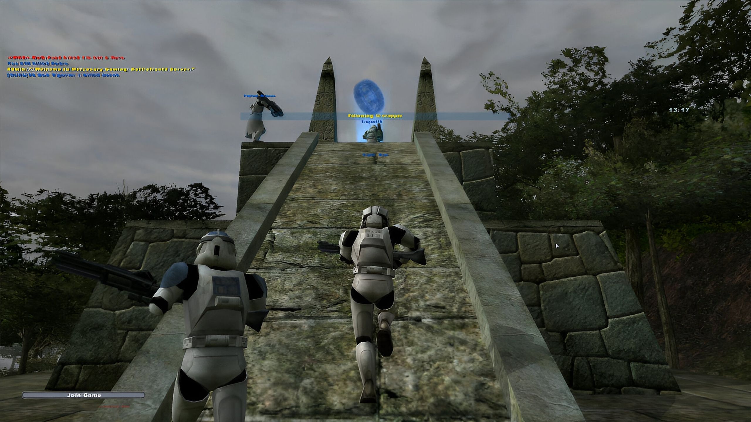 Stormtroopers in Star Wars: Battlefront II.