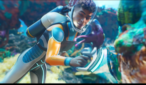 The main protagonist of Subnautica 2