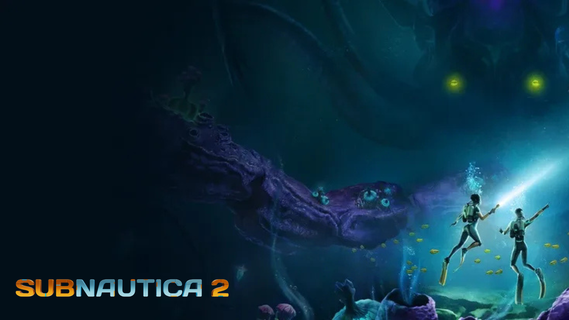 Subnautica 2 Cover Art left side