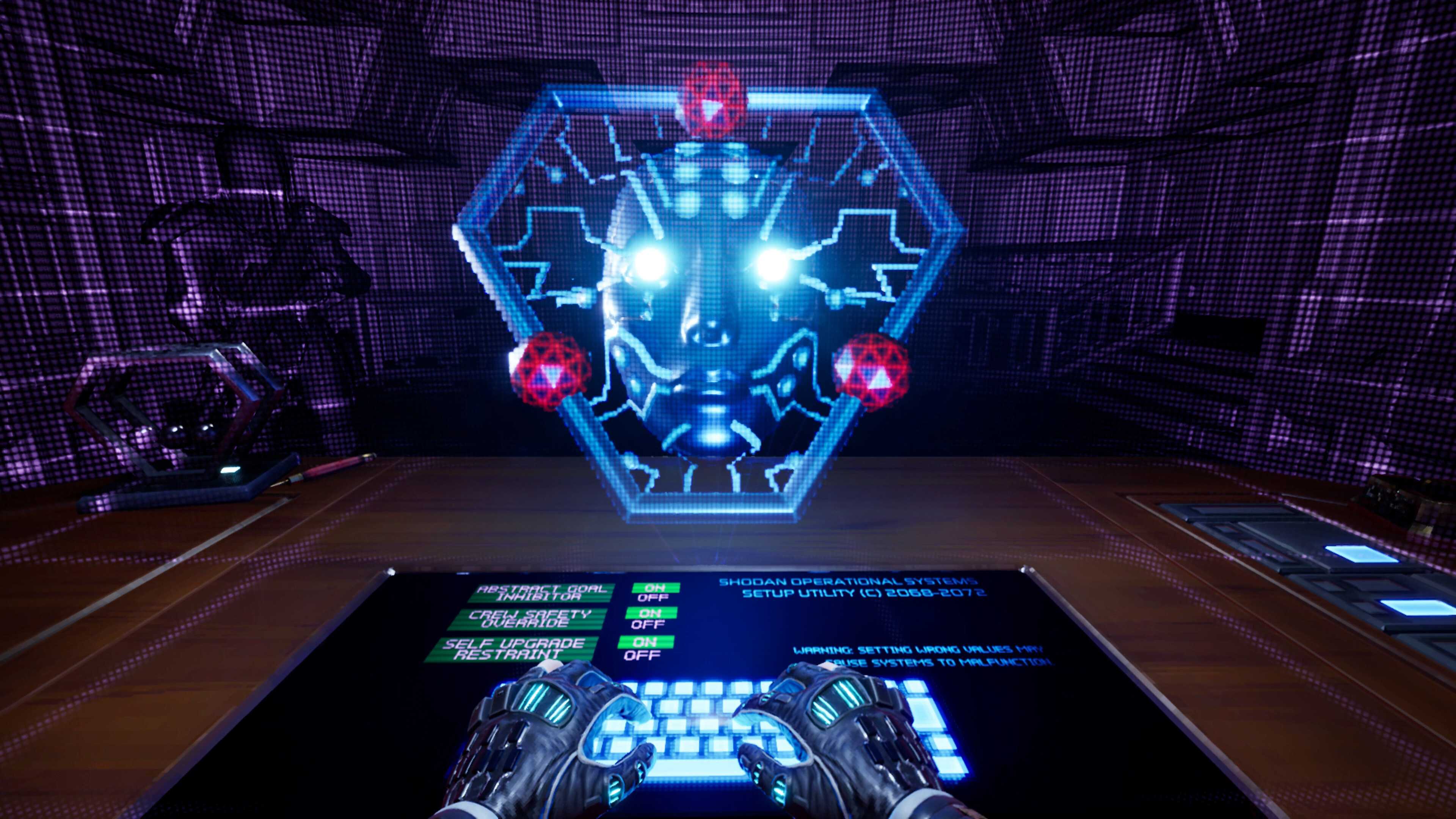 SHODAN in System Shock 2023.