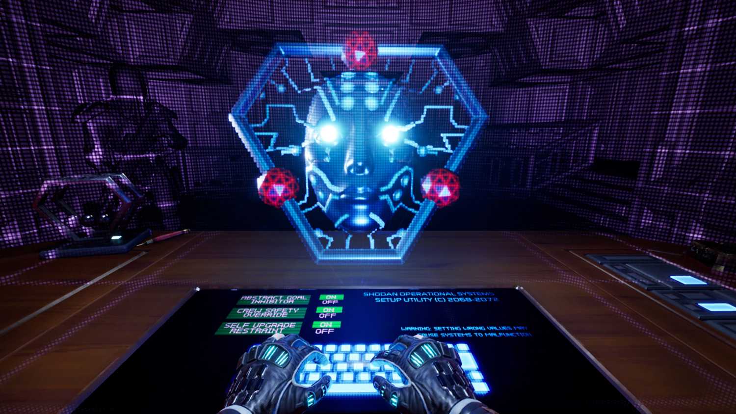SHODAN in System Shock 2023.