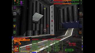 Screenshot from the 1994 game System Shock.