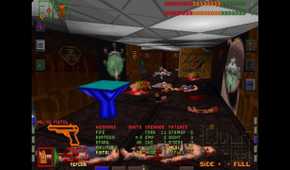 Screenshot from the 1994 game System Shock.