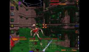 Screenshot from the 1994 game System Shock.