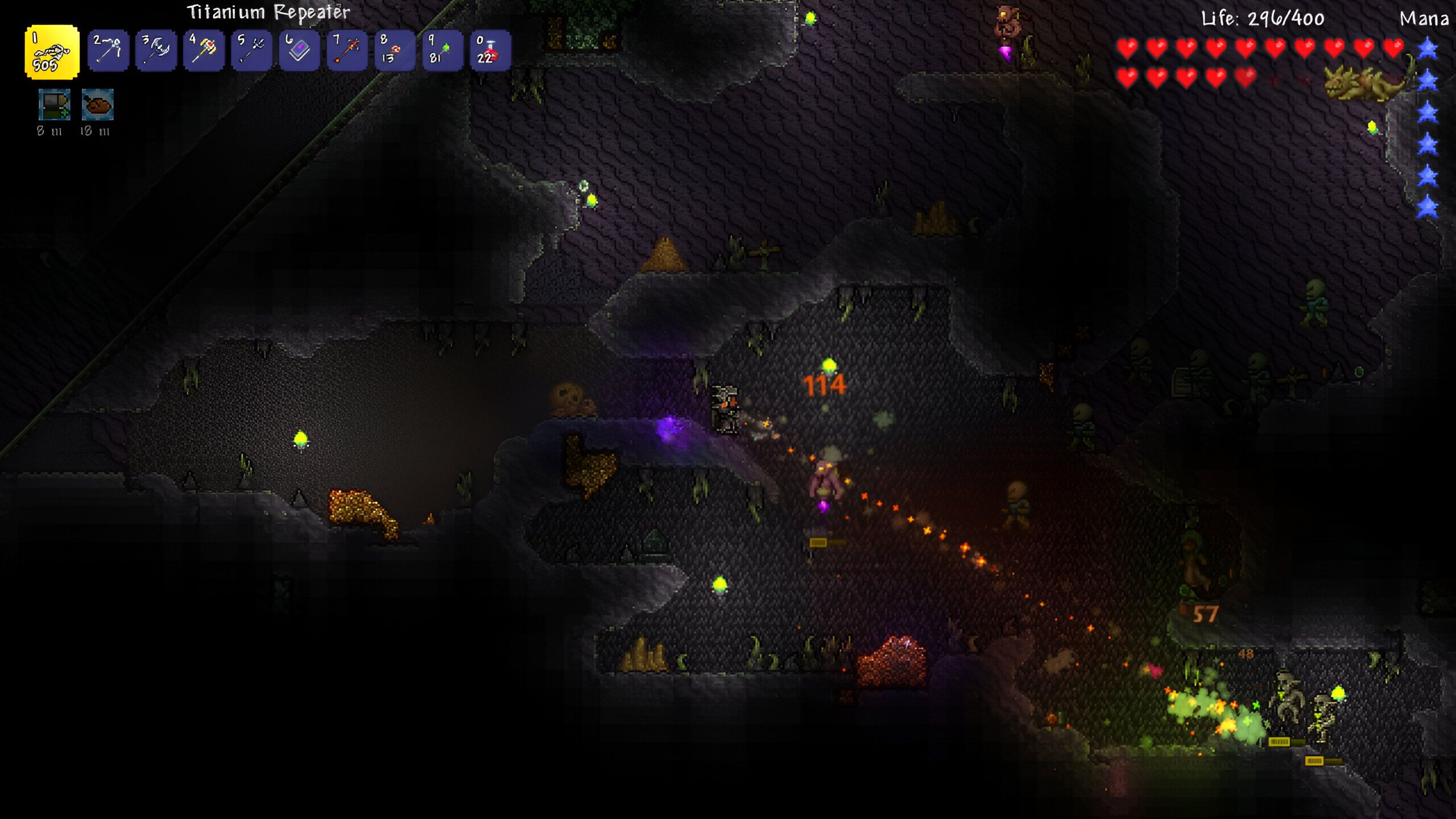 Screenshot from the game Terraria.