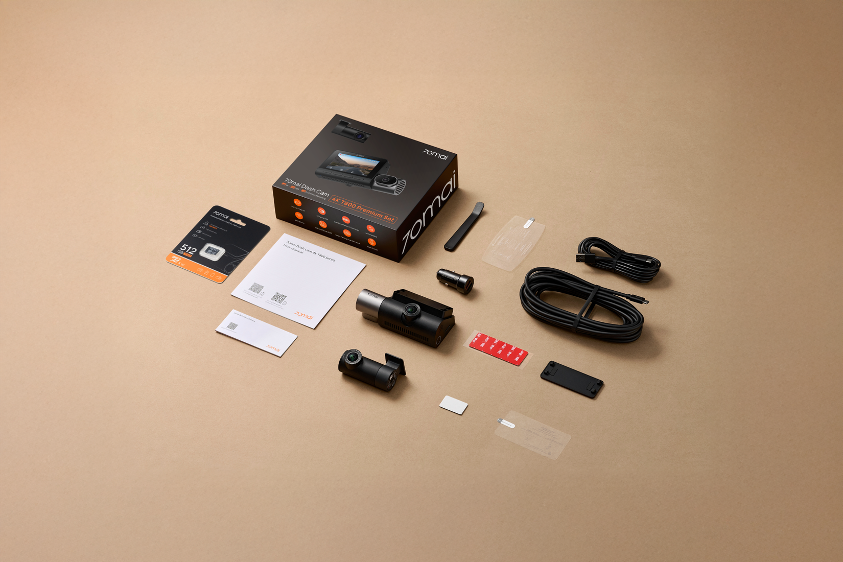 The 70mai 4K T800 dash cam records every detail when it matters most