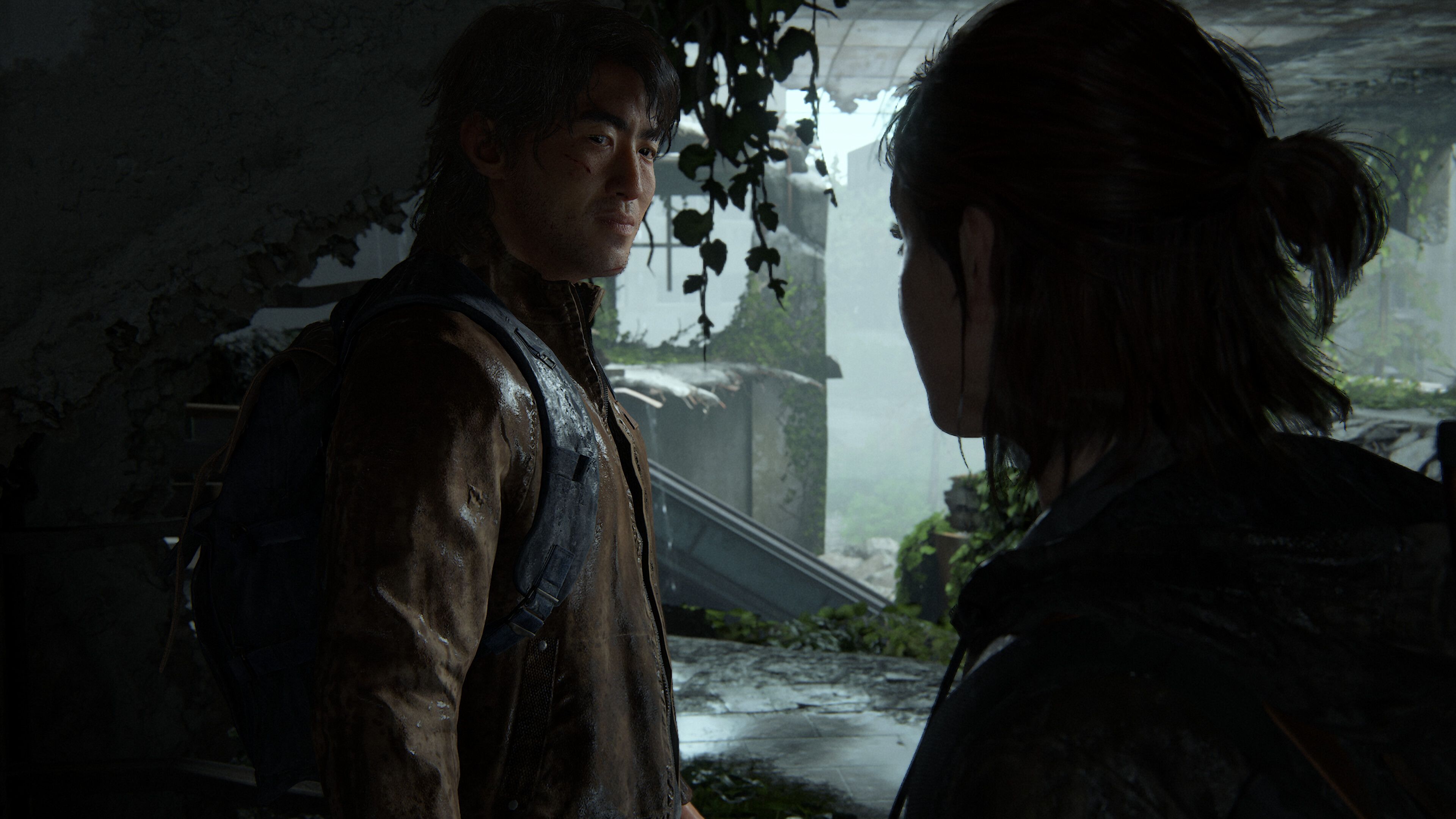 Jesse and Ellie in The Last of Us Part II Remastered.