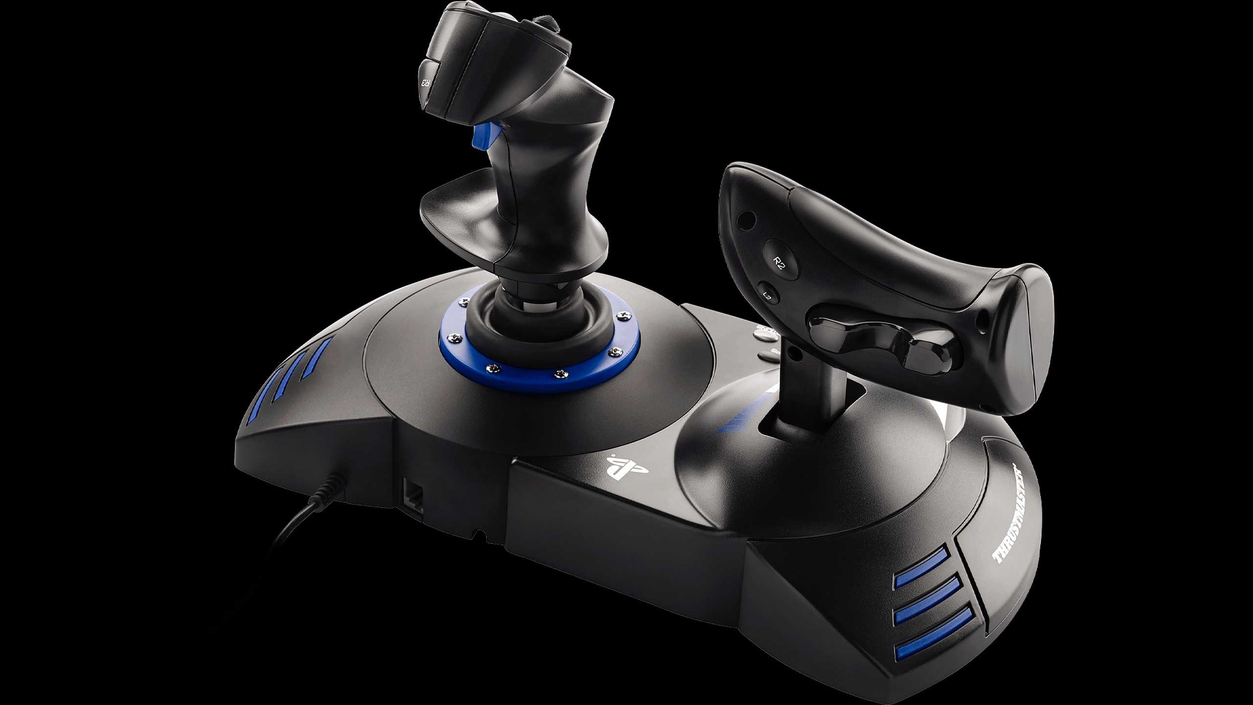 Thrustmast T. Flight 4 HOTAS for PlayStation 5.