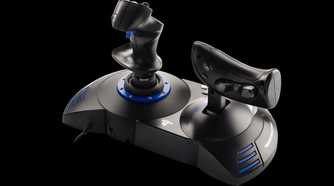 Thrustmast T. Flight 4 HOTAS for PlayStation 5.