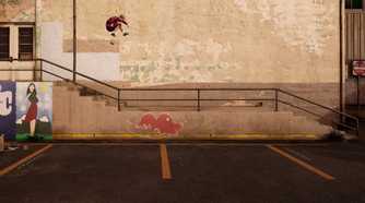A screenshot from the game 'Tony Hawk's Pro Skater 1 + 2'.