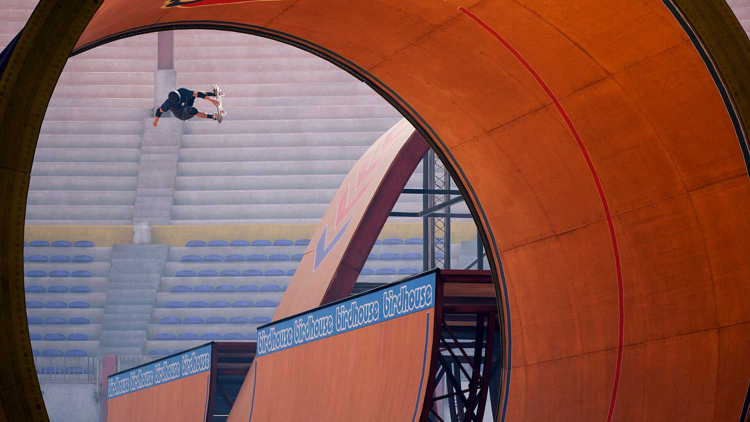 A screenshot from the game 'Tony Hawk's Pro Skater 1 + 2'.