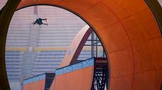 A screenshot from the game 'Tony Hawk's Pro Skater 1 + 2'.