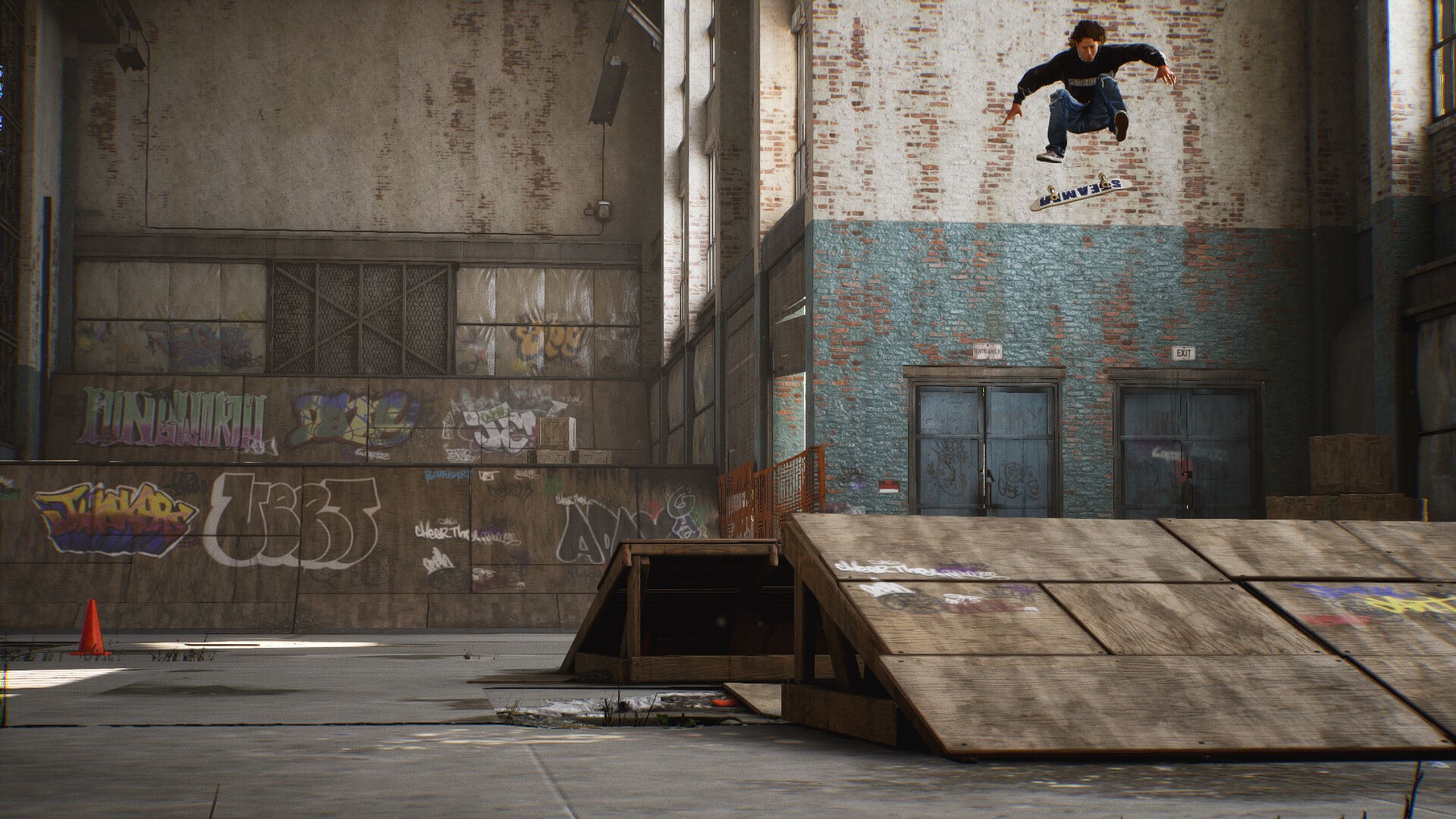 A screenshot from the game 'Tony Hawk's Pro Skater 1 + 2'.