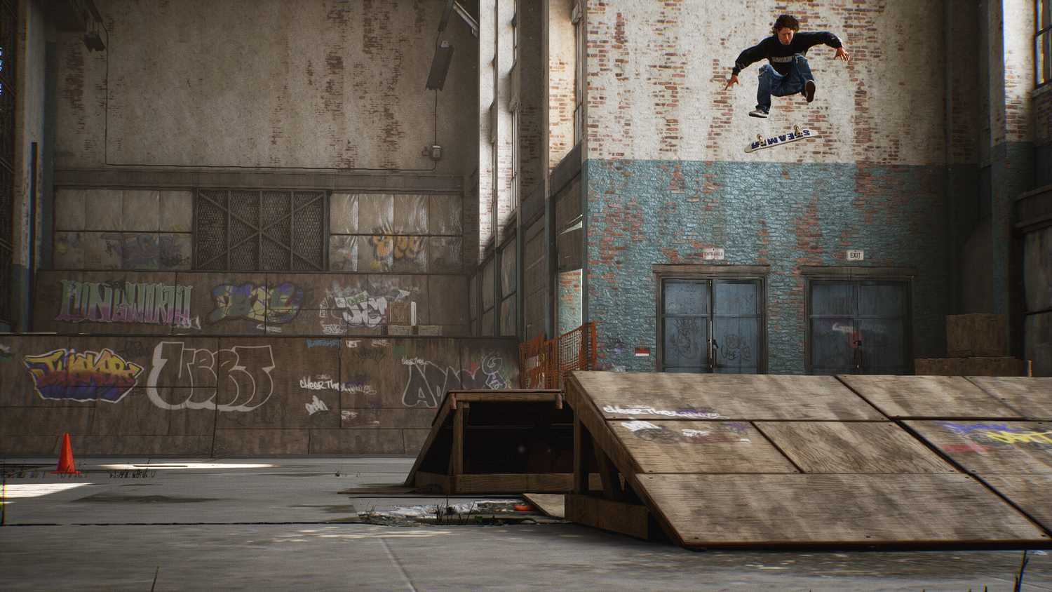 A screenshot from the game 'Tony Hawk's Pro Skater 1 + 2'.