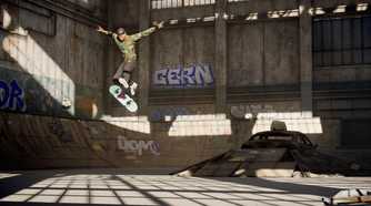 A screenshot from the game 'Tony Hawk's Pro Skater 1 + 2'.