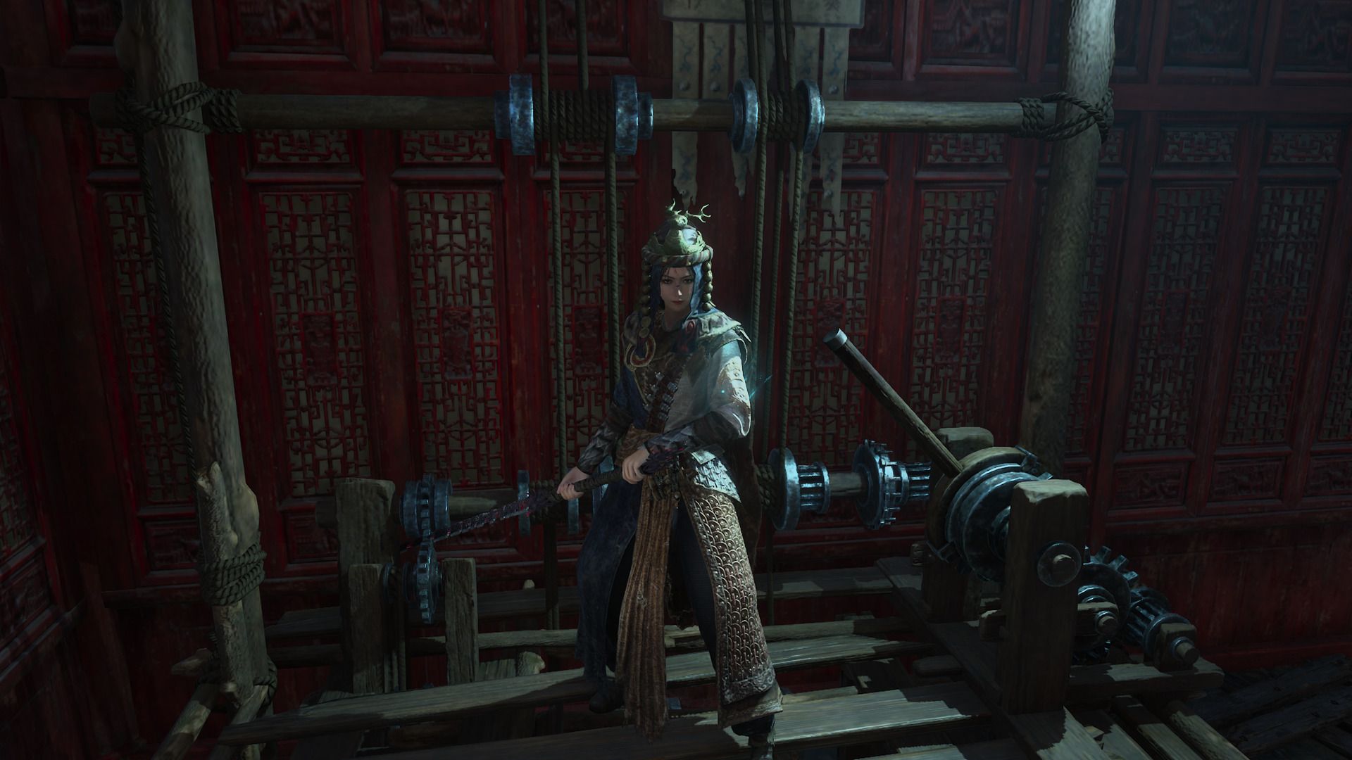 wuchang fallen feathers wearing armor