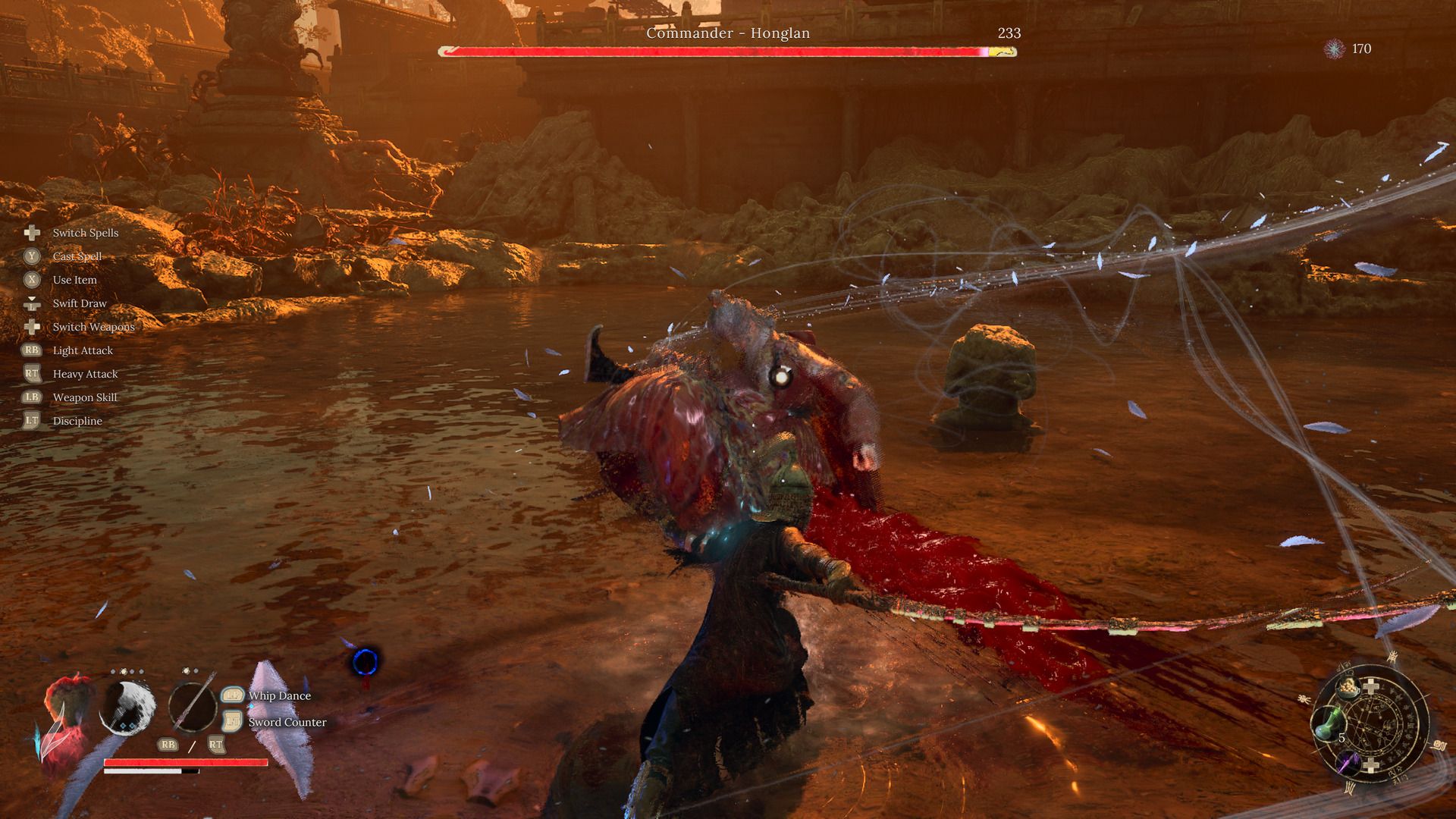 wuchang fallen feathers honglan boss fight