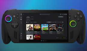 The Xbox aggregated gaming library on the ROG Xbox Ally X.