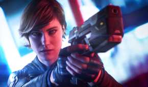 Screenshot from the game Perfect Dark.