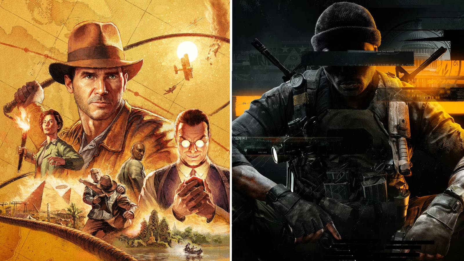A combination of games that are on Xbox Game Pass