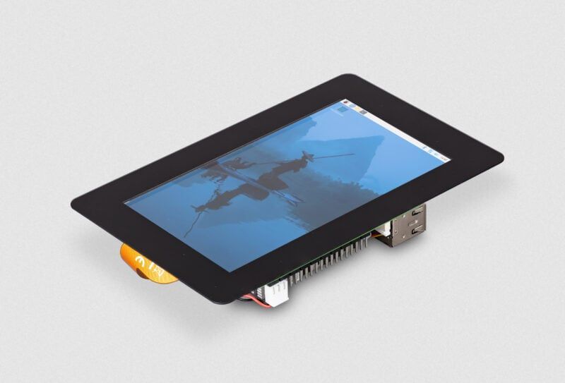 Raspberry Pi releases a 5-inch version of its touch screen, and