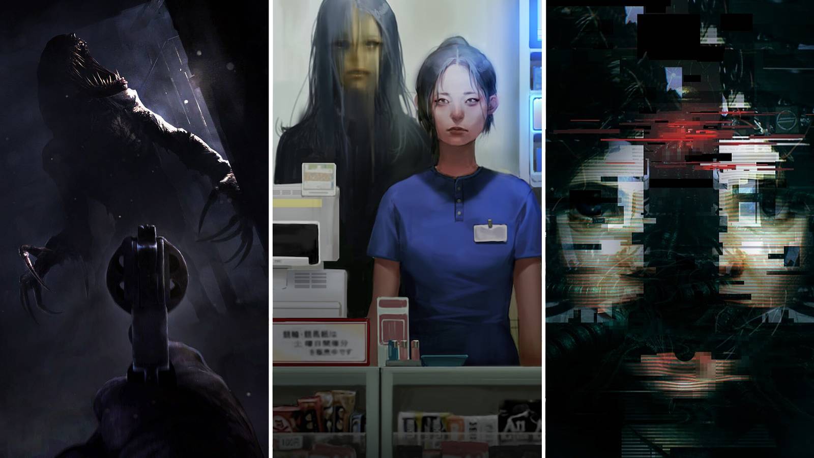 A combination of horror games playable on Steam  Deck
