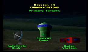 A screenshot of different structures and targets in AirCars