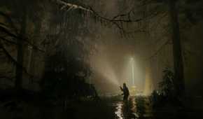 alan-wake-2-saga-anderson-bright-falls-lake-torch-water-wading