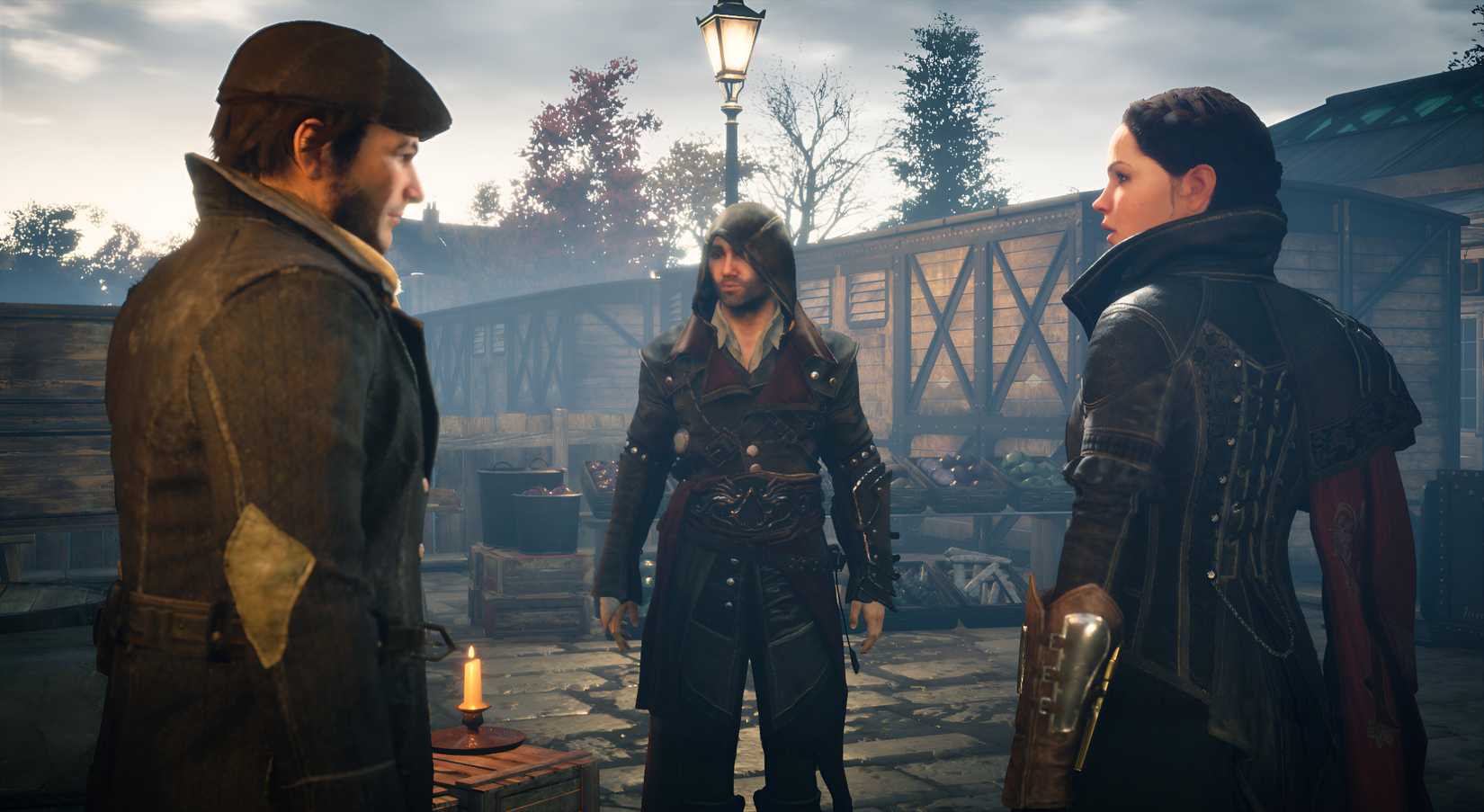 Jacob Frye and Evie Frye in Assassin's Creed Syndicate.