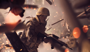 A screenshot from Battlefield 6's campaign.