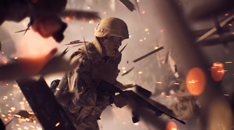 A screenshot from Battlefield 6's campaign.
