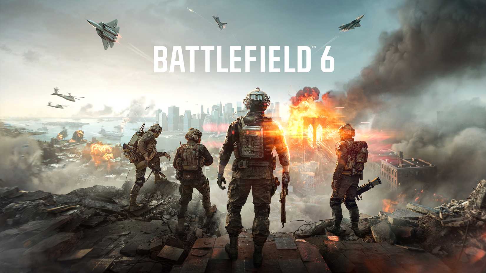 Battlefield 6's squad poster.
