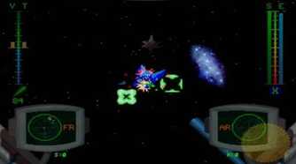 A screenshot of space combat in BattleSphere