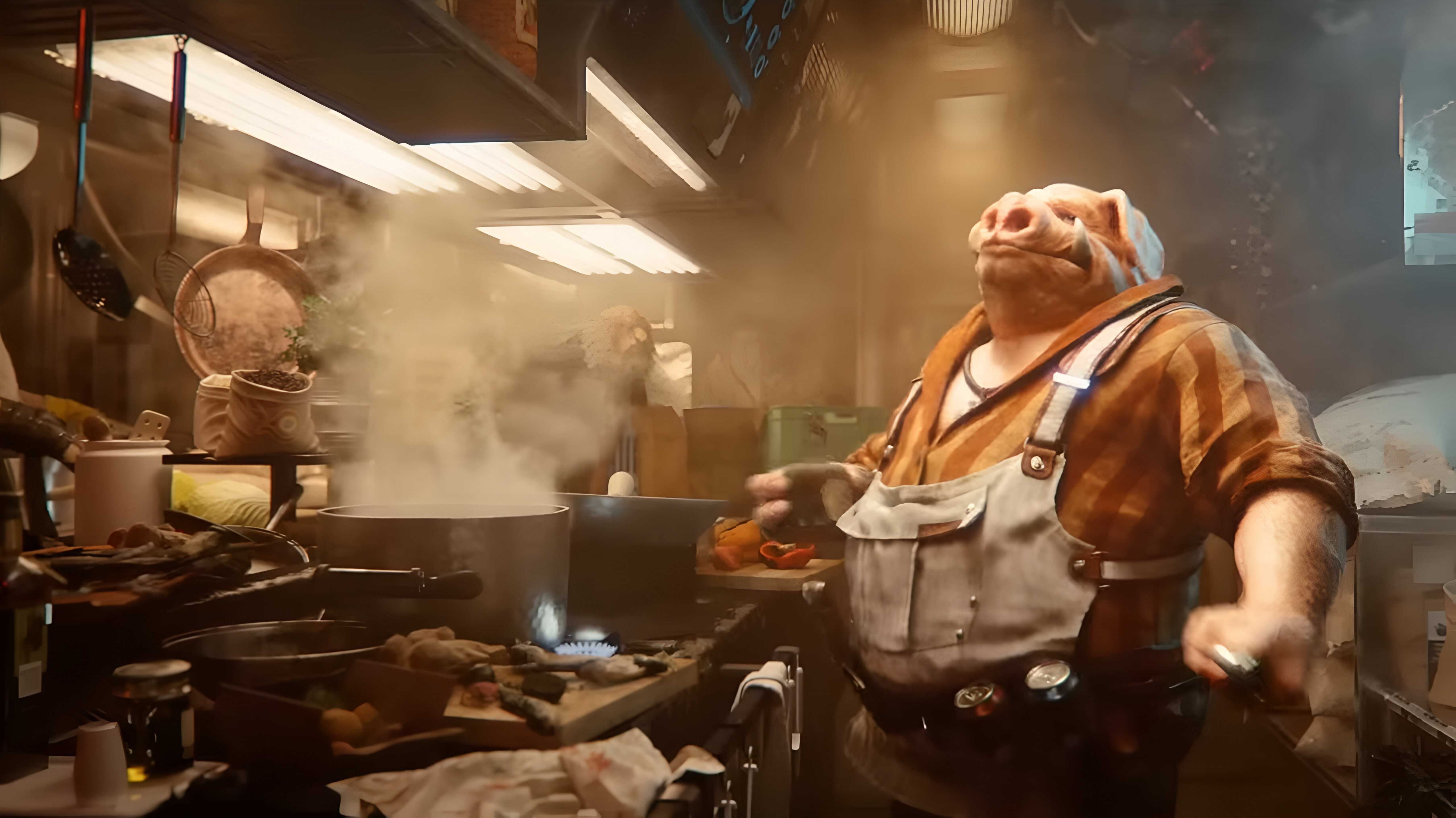 A pig chef in Beyond Good and Evil 2.