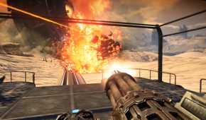 A screenshot from the game Bulletstorm: Full Clip Edition.