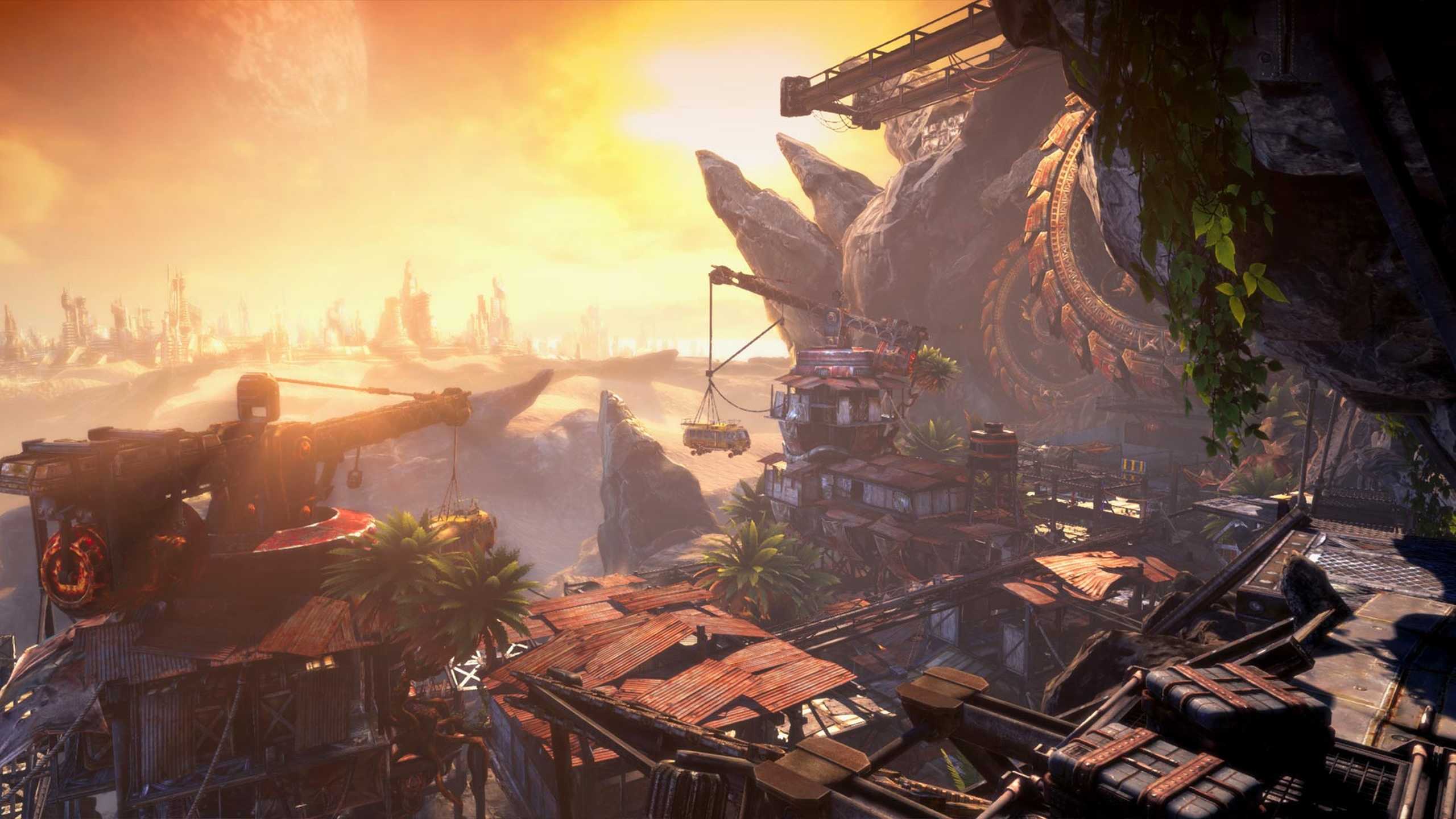 A screenshot from the game Bulletstorm: Full Clip Edition.